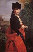 Schlesinger Henri Guillaume Portrait d'une espagnole oil painting reproduction